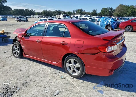 2012 Toyota Corolla Base z USA, uszkodzony, nr VIN 2T1BU4EE5CC816804